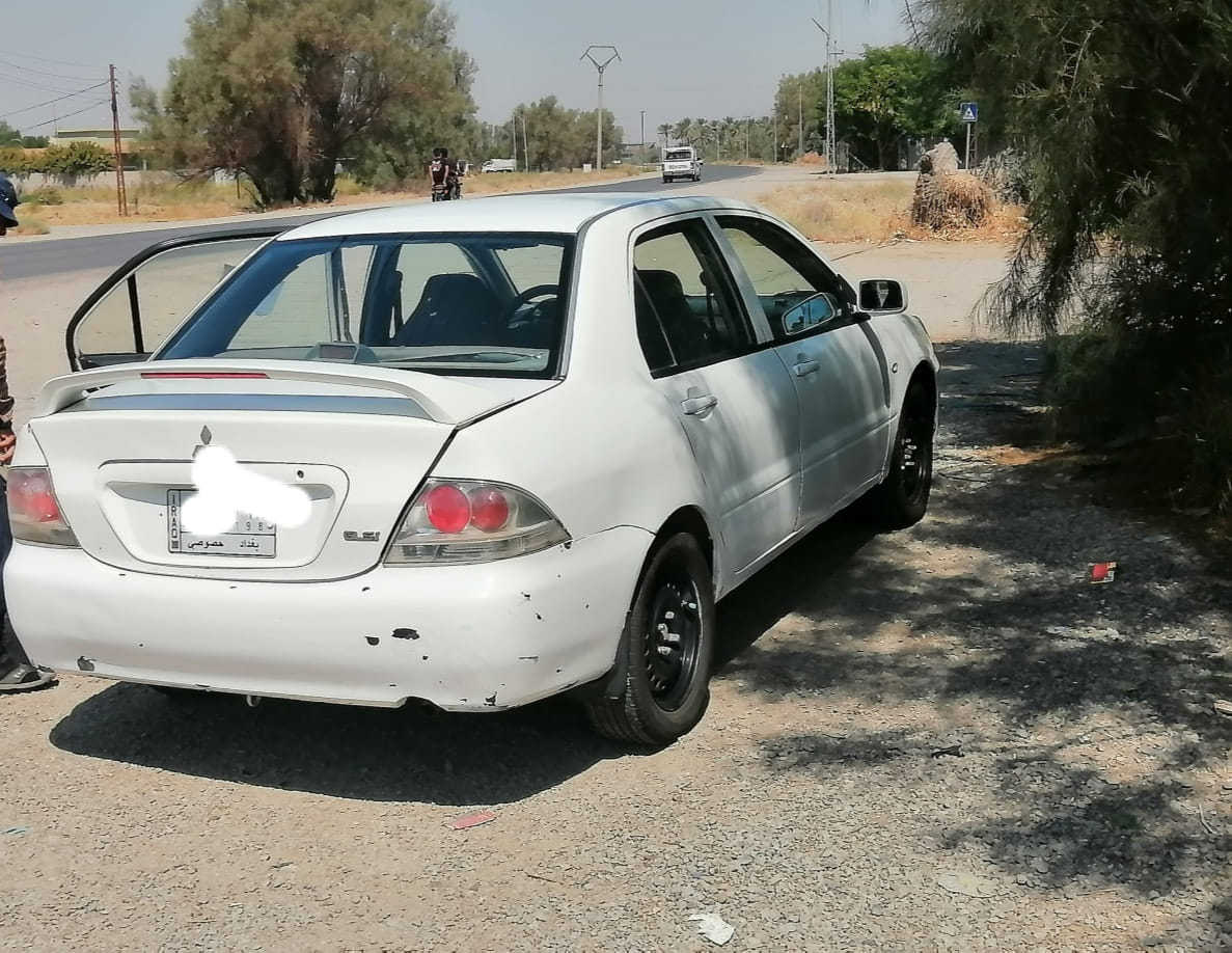 السلام عليكم 
لانسر بومة لون ابيض رقم بغداد باسمي سيارة جاهزة محرك 2000موديل 2004 السعر ٦٨ مكاني ديالى المقدادية ***********
