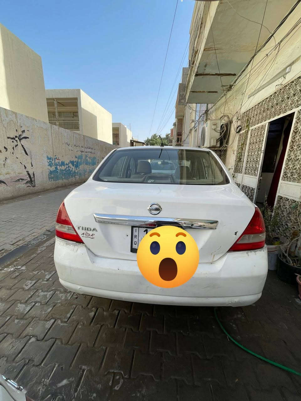 سلام عليكم البيع نيسان تيدا موديل 2007 رقم بغداد الجديد جاهزه كير محرك جددت تبريد ثلج صدر أمام راديله مصبوغه عام بيه ضربه الجهت الصايق بس العنوان بغداد كاظميه  ‏‪***********‬‏
