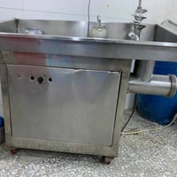 مثرامة لحم للبيع حجم 52 سل ستيل فصال خاص ماطور تريفيز مكينه ثقيلة كلش ...