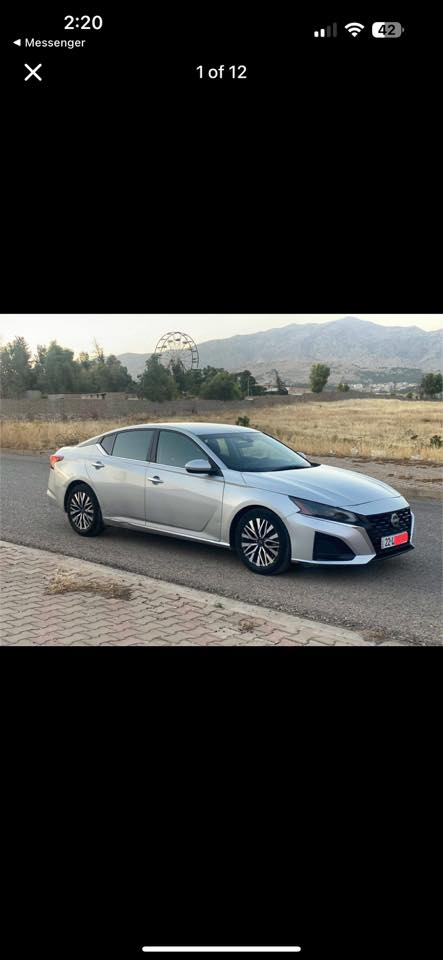 نيسان التما موديل 2023
مواصفات SV
رقم اربيل الجديد
بيها صفحة السايق صبغ وجاملغ خلفي وامامي مناقصها برغي شواصي سليمة 
السعر ١٣٣ 
مكانها بعقوبه
***********
