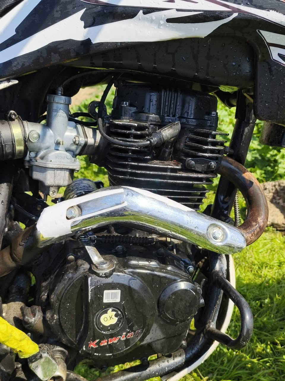 سلام وعليكم قفاز كاويار محرك250 موديل 2023 شرط نضيف كلشي شغال
السعر 700وبي مجال للطيبين مكاني قريه العوسجه***********
