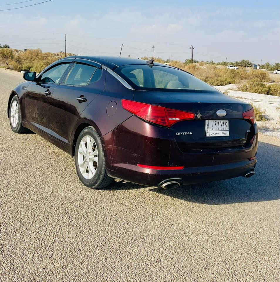 من رخصة الادمن
اوبتيما موديل 2013
حادث امريكا جاملغ وبنيد بدون دواخل 
وارد امريكي وبالعراق الجاملغ الثاني رش صبغ  محرك 2400 GDI
جاهزه بدون نواقص مال جناي
كير محرك حداديه محرك مكفولات
السعر 108وبيه مجال 
عنوان بابل شوملي
اتصال‭***********
