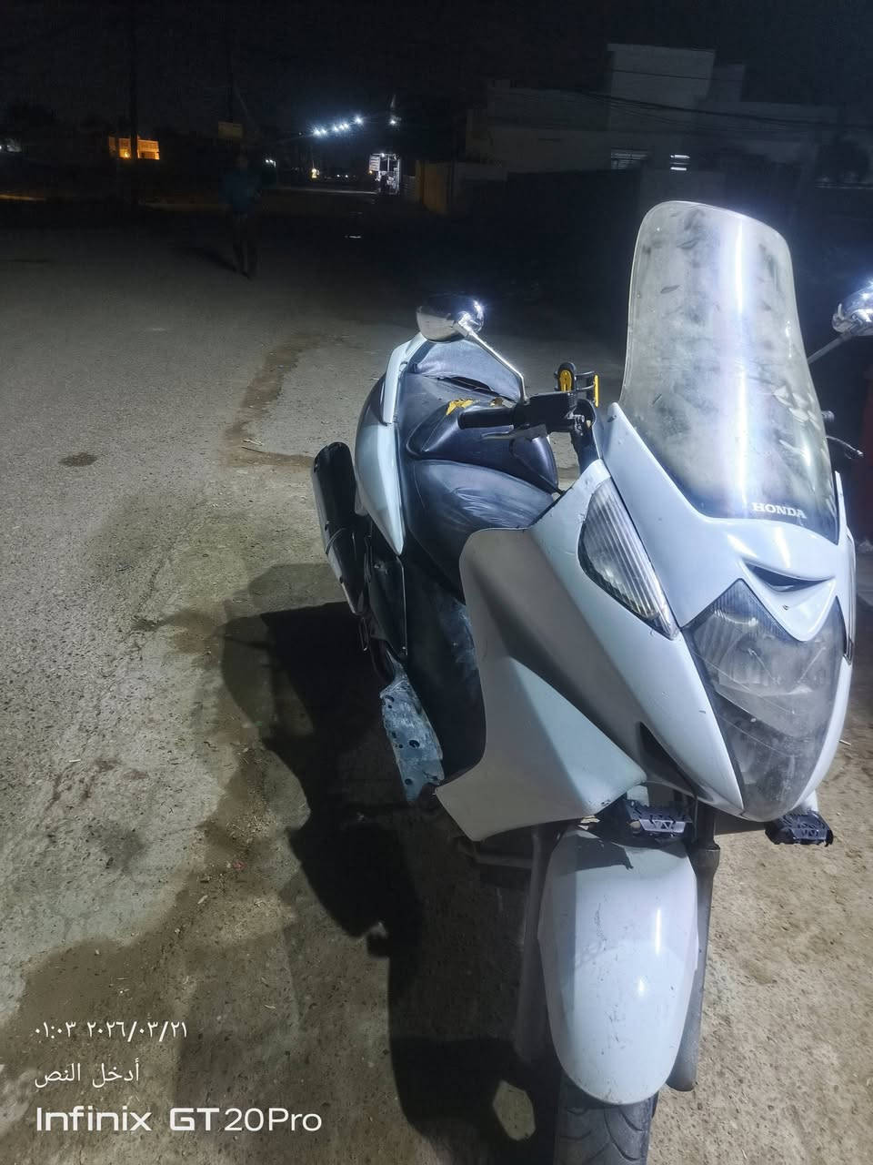 سلام عليكم سلفر 600مكينه مفتوحه بس لاتنقيص 
ولا تبخير الدراجه شلعه معدل خير من الله راديتر تفصال
يعني انسه الحماوه بل صيف الدراجه يرادلهه ترتيب شوي
كهرباء ياتهه كلهه شغاله ابيع كوم حديد اكفلك سرقه وعشاير الدراجه عارضهه مليون 50وبيهه مجال للطيبين
رقم الهاتف ***********
المكان بغداد الدوره    المو شراي ليتعبني
