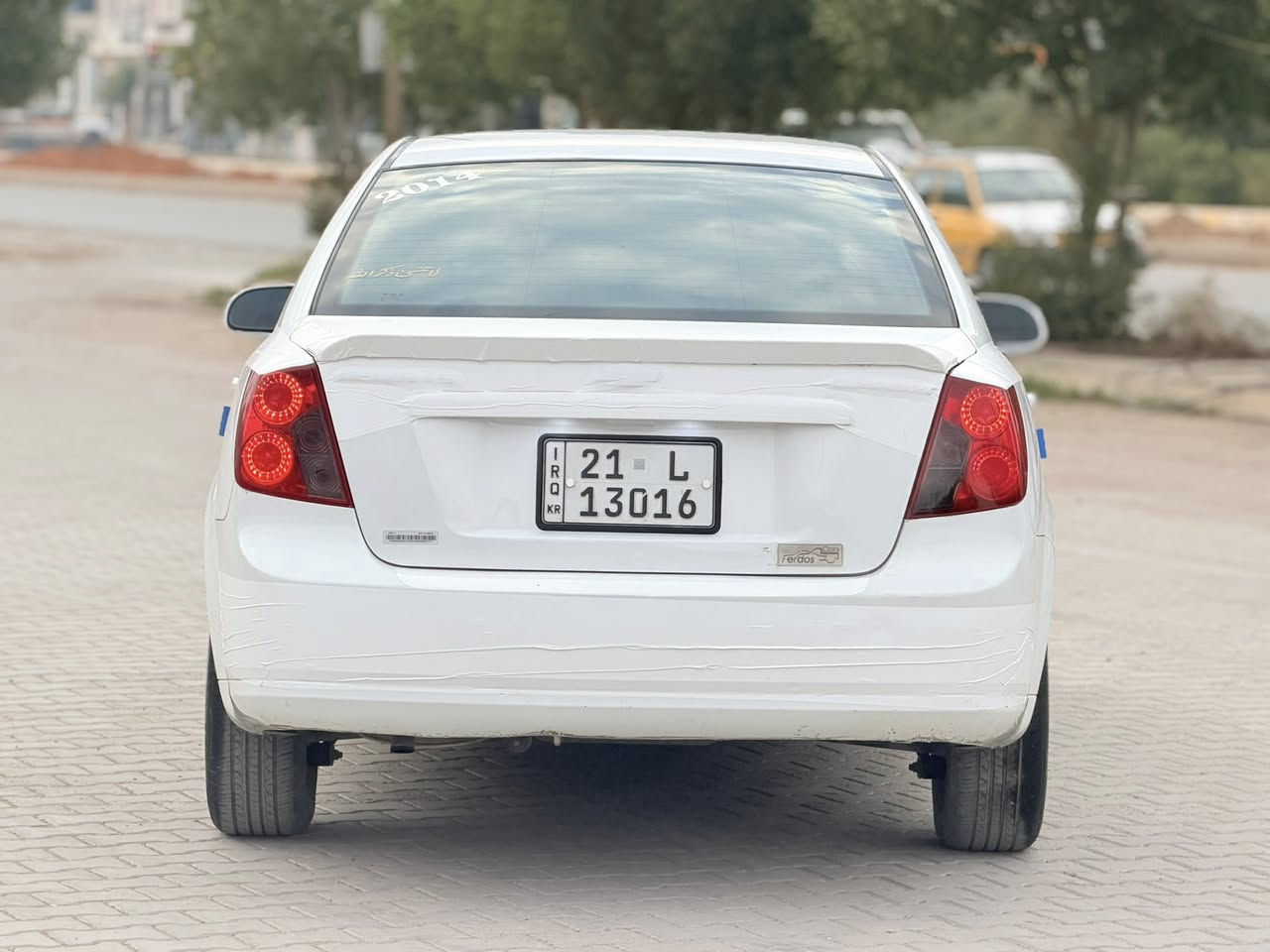 سلام عليكم 
***********
اوبترا 2014 جديده
ماشية 190 الف حقيقي
سعره 97 ورقه بي مجال كلش بسيط
باب مبدل ومصبوغ فقط سونار جديد ويه صور
محرك گير تبريد كله بشرط 
رقم وسنويه وهزة جديد بسمي لل2029 (تحويل+وكاله)
دواخل كله جديد مدوشمه جديد
اربع تايرات جديدة 
صدر حدادية جديد
كهربائيات سياره كله شرط 
سياره جديد بدون برغي نقص 
مكان سياره خانقين (ديالى)
خابرني وتدلل تعليقات مااجاوب
