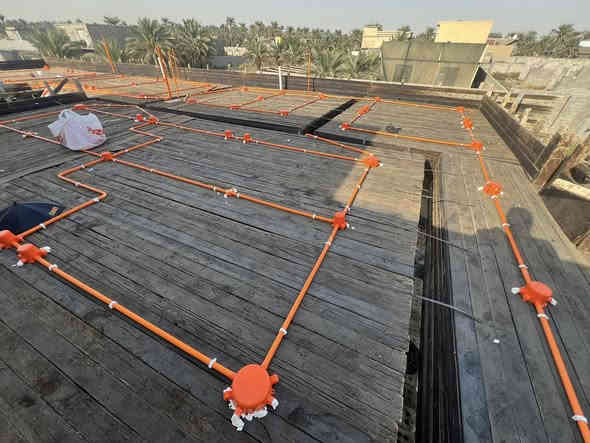 تاسيس كهرباء بوري الموقع جكوك م١٦٠ م كادر المصمم مرتضى الملك *********** تجهيز من شركة أوزن فرع كم ساره  من الخوه محمد سعدضرغام الخزرجي@إشارة
