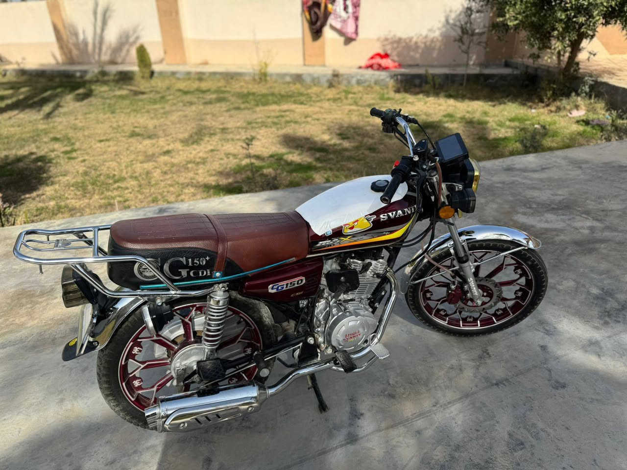 السلام عليكم سيفان اللبيع
دراجه نضيفه مابيها نقص موديل 24
السعر680 وبيها مجال المكان ديالى شهربان المقداديه 
الاتصال ***********
