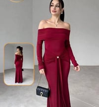 فستان • دبل ليكره • يلبس لحد ٦٥كج