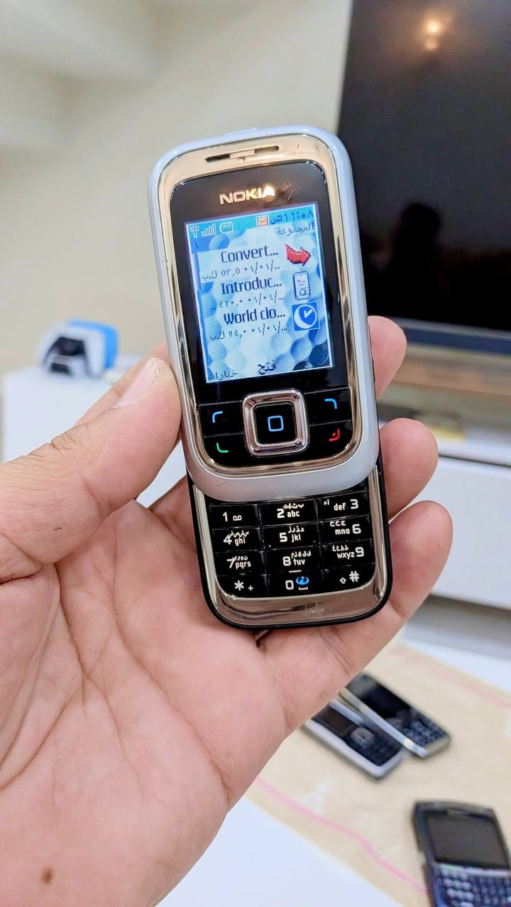 Nokia
نظافة مبين بالصورة ميحتاج اوصف بطارية وشاحنة ملحقات واحد سيم


**إذا كنت صاحب هذا الإعلان وتريد حذفه لأي سبب، رجاءا أرسل رسالة إلى الدعم الفني**