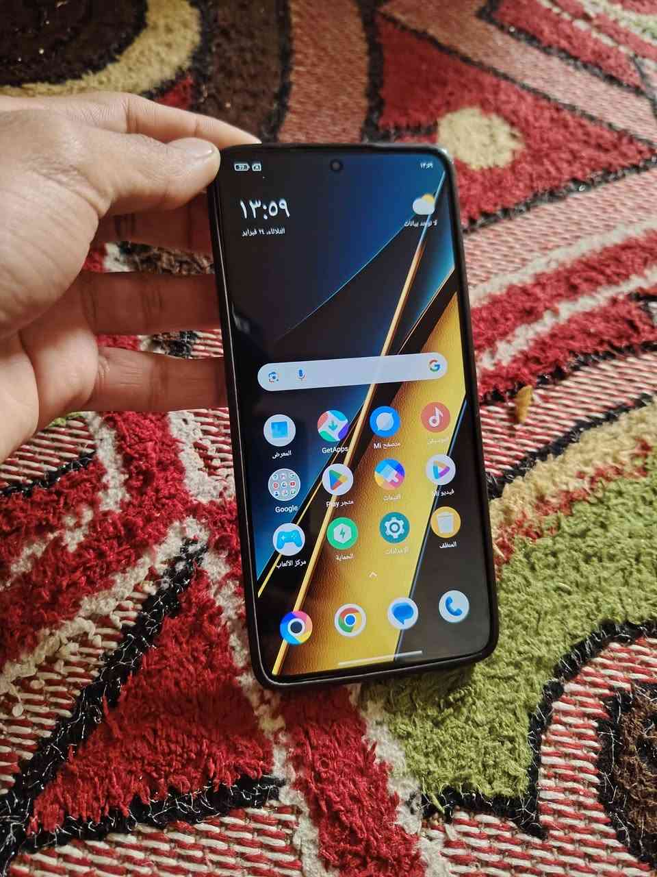 السلام عليكم
POCO X6 Pro 5G
ذاكره 512
عشوائية 12+8
ببجي 120 فريم
نضافه 100/100
بدون ملحقات فقط الجهاز
سعر 290 وبي مجال قليل
رجاء الموشراي لا يراسل مكاني العمارات الجديده قرب مسبح العماره الكبير
***********
