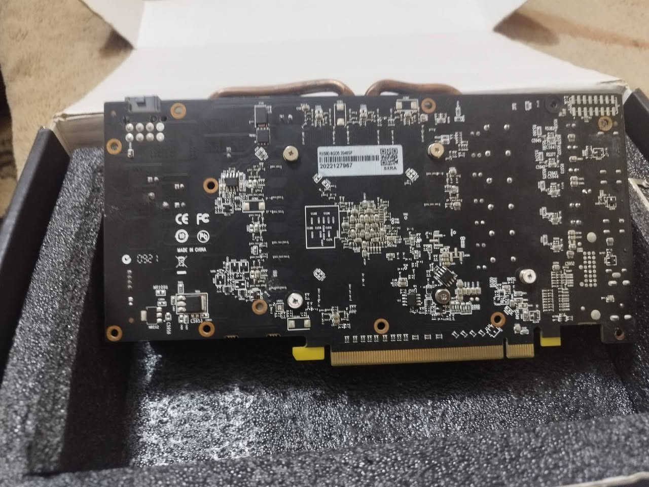 من رخصه الادمن كارت RX580 8GB 
للبيع بي منفذ HD واحد و3 Display board ابيع فحم ما مفحوص اكرر ما مفحوص يعني ابيع فحم 
الشراي يخلي سعر وبالعافيه ما عندي توصيل 
مكاني بصره زبير ساحه المصريين


**إذا كنت صاحب هذا الإعلان وتريد حذفه لأي سبب، رجاءا أرسل رسالة إلى الدعم الفني**