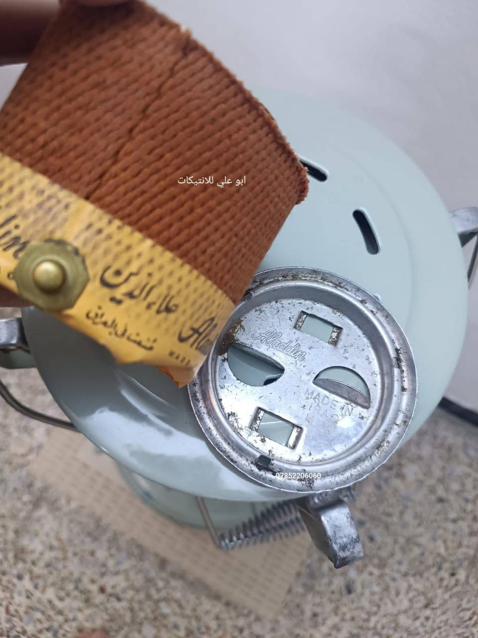 صوبة دجلة ذات اللهب الأزرق إنتاج شركة الصناعات الخفيفة إمتياز إنكليزي جديدة  إستخدام قليل حوض النفط نحاس بالكامل  مع الفتيلة الأصلية إحتياط مع مقص أصلي للفتيلة وكتلوك
للتواصل ع الخاص أو على الرقم ***********
