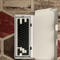 كيبورد ( مغناطيسي ) اتاك شارك X68 he نسخة بيضة مطعمة بالاسود ( اني مبد...