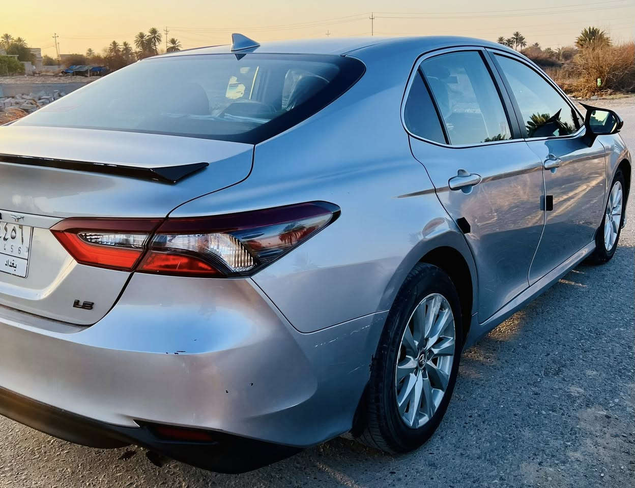 السلام عليكم كامري 2022 للبيع LE رقم بغداد سنوية لل 2028 كير ومحرك بالشرط تخم تاير جديد صدر امامي خلفي جديد تبريد ثلج ماشية 45 الف ميل ((صبغ البنيد فقط وجاملغ السائق بي بارد شوية وبيها رصعة بالجاملغ الخلفي الأيمن على وضعها ما مسحوبة)) السيارة جاهزة ما بيها نقص برغي وحيل حلوة مال جناي سايد بريك بصمة كشنات تحكم كهرباء كامرة دوارة شاشة جبيرة السعر 170 وبيها مجال للشراي للأستفسار *********** مكاني العلم
