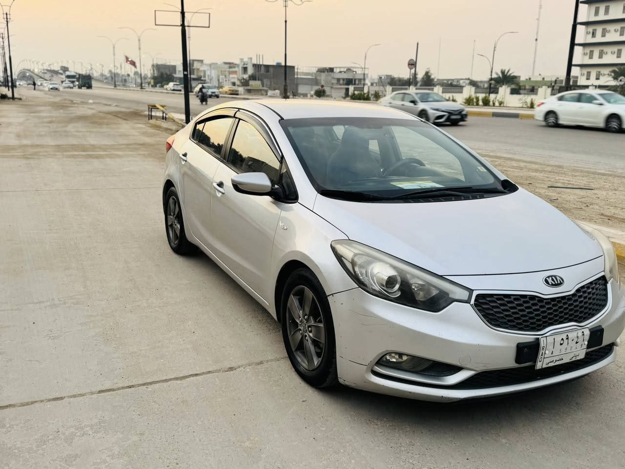 سيراتو موديل2013 خليجي بس قبق جنطه صبغ بدون دواخل مكفوله من كلشي مكينه ١٦٠٠ السعر١٠٨ مكان بعقوبه تقاطع القدس تصال ***********
