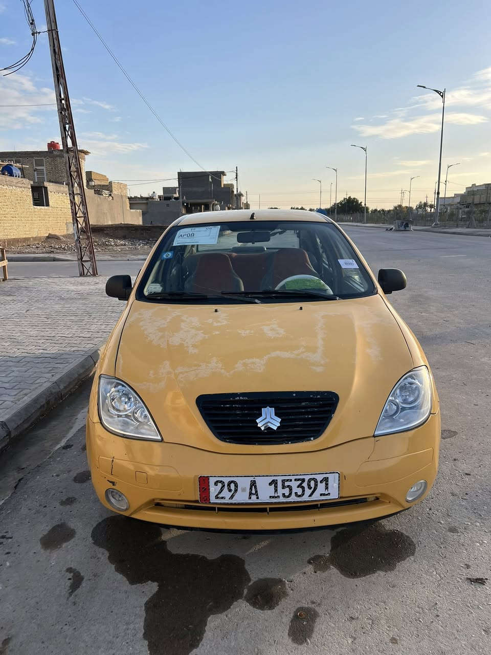 سلام عليكم سياره طيبه موديل (2015)سياره كامله من كلشي
كير مكينه تبريد تخم تاير  ماناقصه اي شي
سياره بسمي رقم إنكليزي واسط 
السعر 38ويبه مجال الاستفسار(***********)العنوان الكوت
