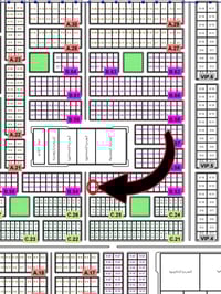 بيت للبيع في مجمع الاميرات 2 مساحته 250م المربع الثالث جاهز  للسكن   ش...