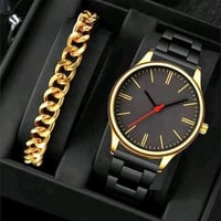 بوكس ساعة رجالية • ماركة SHEIN • مقاوم للماء