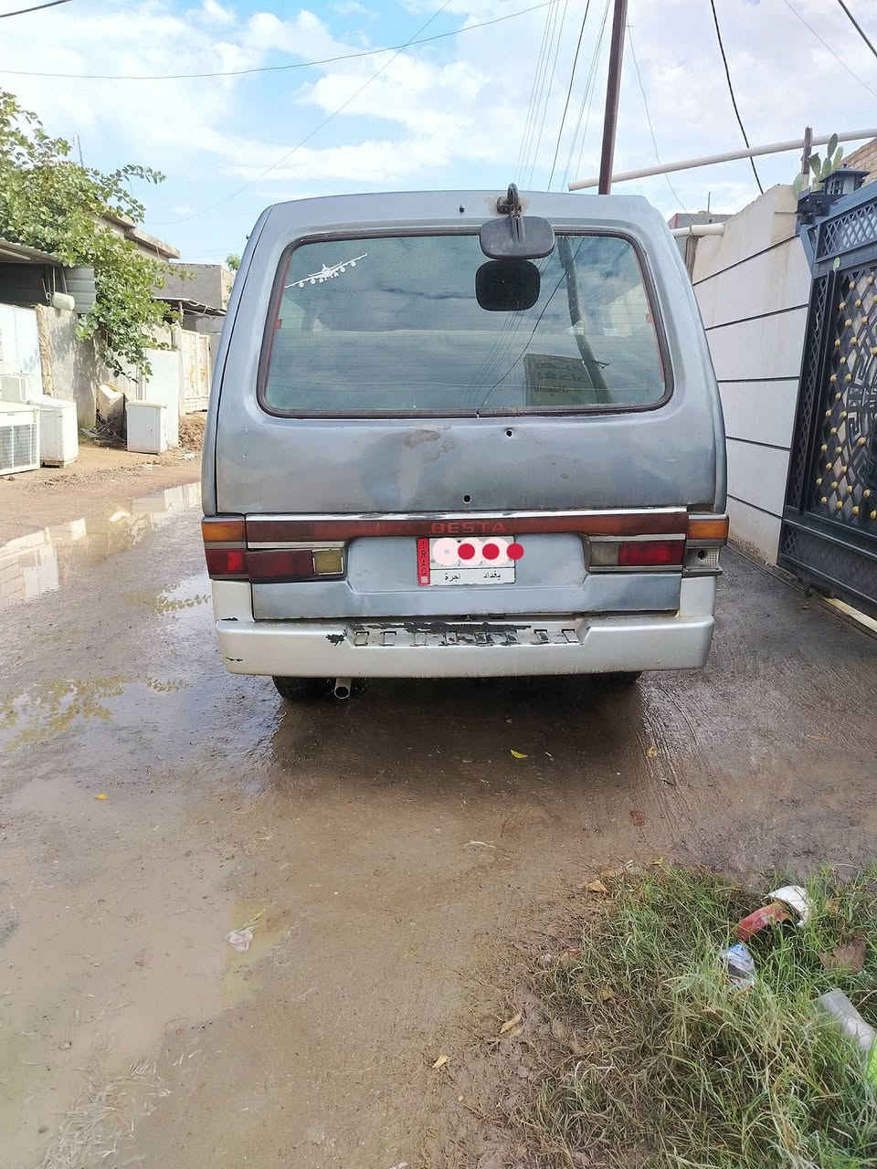 كيا بستا موديل 94 للبيع
كير محرك اكسل كله نضيف

رقم الماني سنويه لل27

كهربائيات عالي ناصي اشاير بكلايتات  شغال

حداديه مبدل جديد

سعر 35 $

مكاني الطارميه  العبايجي

اتصال ***********
بيع او مراوس بسياره خصوصي حسب القناعه 

ملاحظة :تحويل مباشر بدون وكاله.
