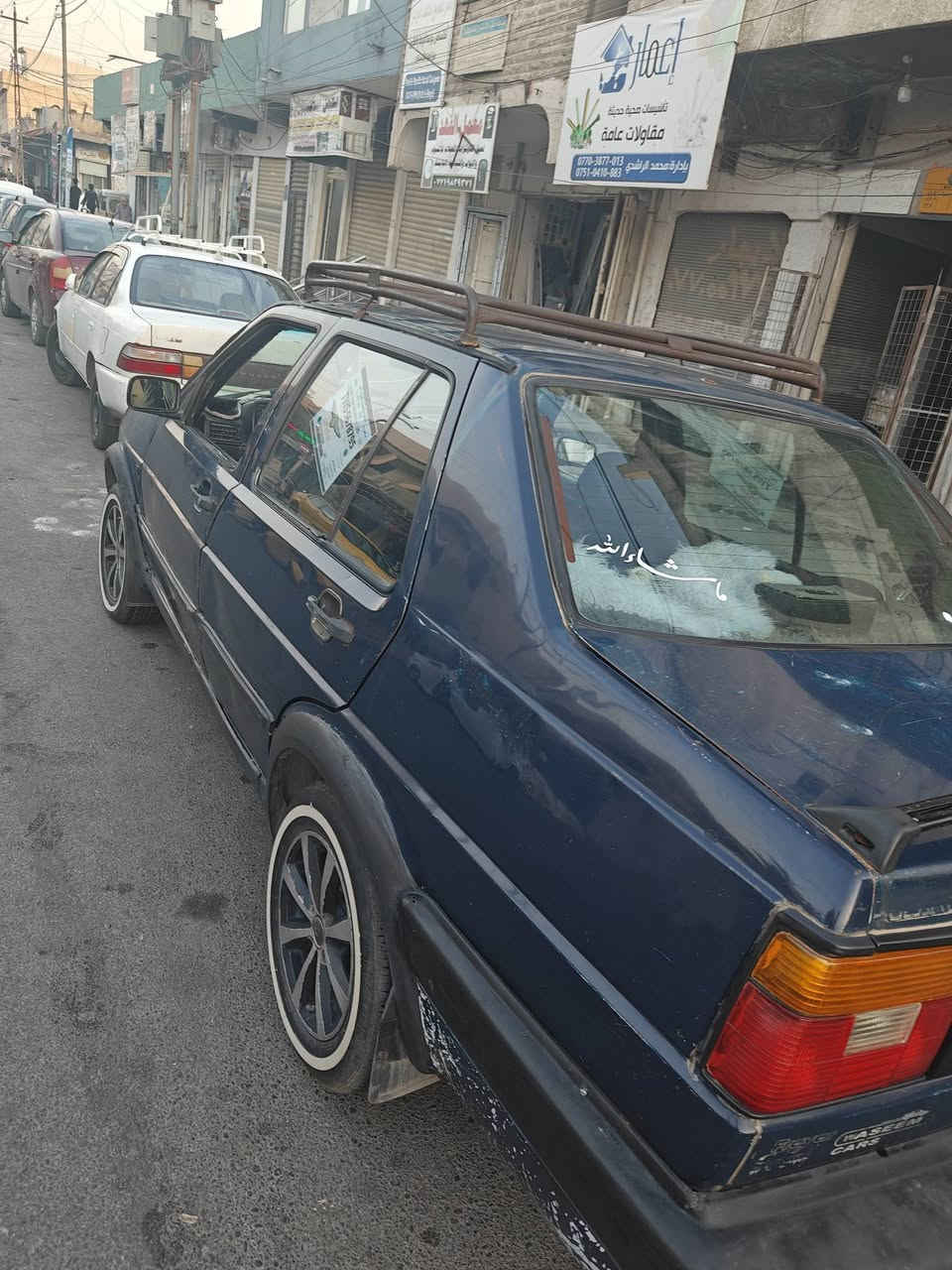 ✨ وصلت حديثاً إلى مكتب رهف 
خلينا نقدم لكم عرضنا المميز لهذا اليوم! 🚘💨
​📋 تفاصيل السيارة:
🔹 السيار 🚗جيته
🔹 الموديل: 1990
🔹 الوارد: 
🔹 كير⚙️شرط
🔹 المحرك: صفر 8    شرط          🛠✅
🔹 سنويه: 27
🔹 الضرر ( باب سايق صبغ 
​💸 السعر.    28 وبي مجال
​📍 موقعنا:
الموصل - حي الزنجلي - قرب مول دريم 📍🏢
​⏰ أوقات العمل:
من الساعة 09:00 صباحاً وحتى 10:00 مساءً 🕘🌙
​📞 للتواصل والاستفسار:
يسعدنا استقبال اتصالاتكم المباشرة خلال ساعات العمل:
📲 ***********
📲 ***********
​🌟 مكتب رهف.. اختياركم الأمثل لسيارة العمر! 🌟
