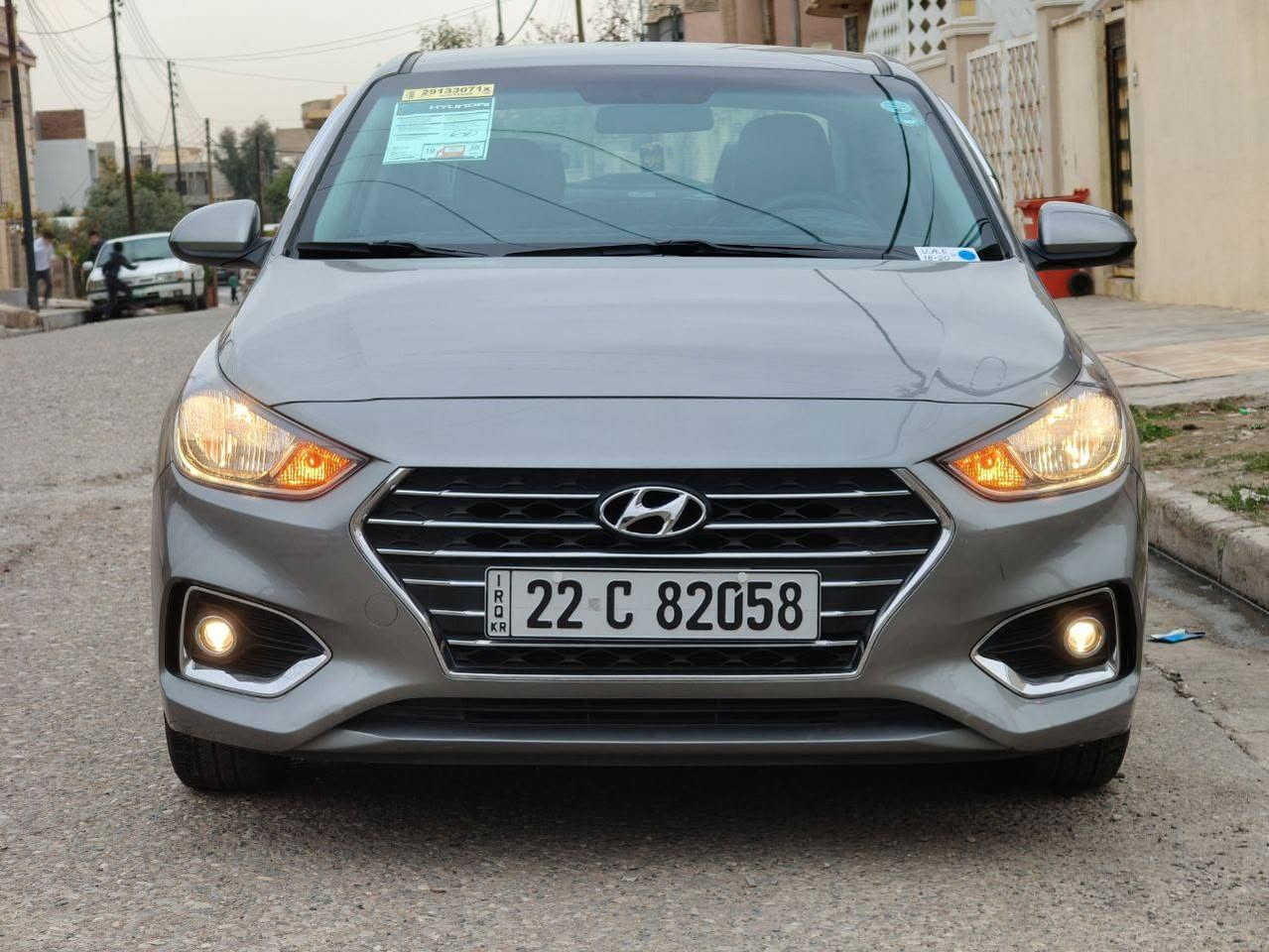 السلام عليكم
للبيع اكسنت موديل 2022 وارد أمريكي
لون فيراني فاتح
ماشيه 28600 ميل
رقم اربيل سنوية باسمي 
مواصفات:
ويل كب..شاشه و كاميرا دواره..تشغيل عن بعد.. تحكمات ستيرن..محرك دوش 1600cc.. كير CVT..وضعية قيادة سبورت و نورمال..ضرر جهة النفر بابين الاصلي صبغ و شويه من دوسه الباب الخلفي..طخم تاير و باتري جديد.

السعر:13900$
موبايل:***********
