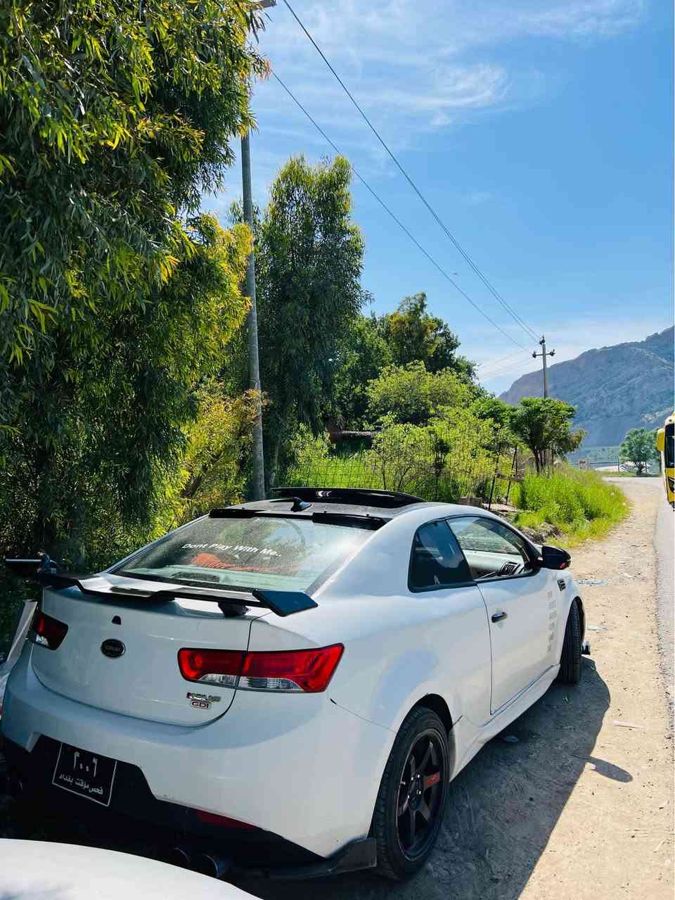 Kia forti soprt 
٢ دەرگا 
گێر عادی 
کۆدی ئاسایشی بۆ کراوە 
فول سپۆرتە 
مەکینە ٢٠ 
ویل سپۆرت 
داعامی پیش سپۆری 
دەعامی دوا سپۆرت 
ئاوینە باتمان 
باڵی سەر سنوق 
ویلی ویلدی ئەسلی شەریکە 
نوقسانی نیە 
گیر و مەکینە هەمویی بەشەرت 
سارد و گەرم بەشەرت 
نمونەیە لە جوانی 
باسی قوەتی هەر ناکەم بەقەد ٨ پستۆنی کیشی هەیە 
 گۆرینەوە بە شاهینە و مەلیکەش ئەکەم 
*********** السليمانية, العراق
