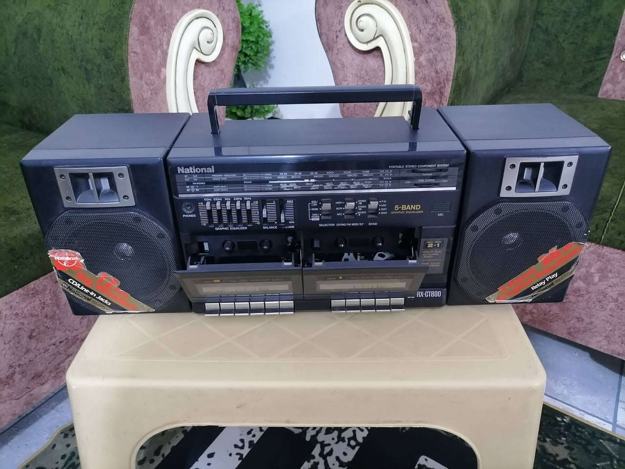 سلام عليكم للبيع راديو مسجل ناشونال دبل كاسيت على وضع الشركة جديد بدون عيوب او تصليح شغال بالكامل 
السعر 100 الف مكاني ناصريه المركز لايوجد توصيل للاستفسار المراسله عل الخاص وشكرا


**إذا كنت صاحب هذا الإعلان وتريد حذفه لأي سبب، رجاءا أرسل رسالة إلى الدعم الفني**