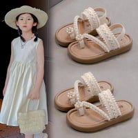 صندل بناتي • مرصع لؤلؤ • مقاسات ٢٦-٣٢