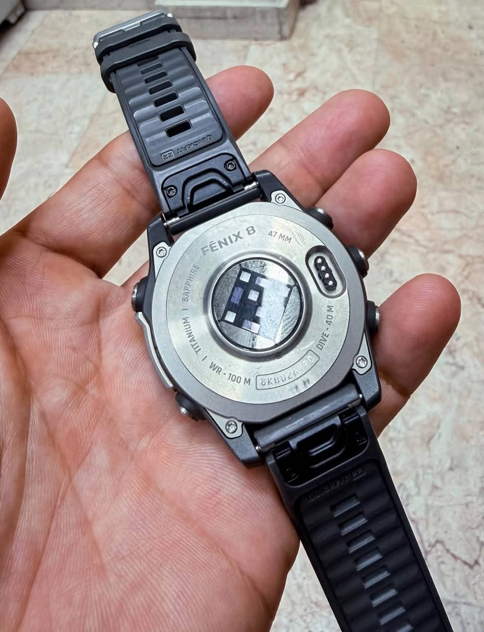 مرحبا احبتي ساعة Garmin Fenix 8 saph AMOLED Titanium 47mm VIP ام البكج الخاص من غير السير التيتانيوم 
ملحقات كاملة مع هدية سير تيتانيوم درجة اولى و لاسق شاشة ودرع خاص بالساعة وسدادة لمكان الشحن السعر بي تخفيض كلش هواي 
شباب السعر خاص والافضل واتساب ***********
