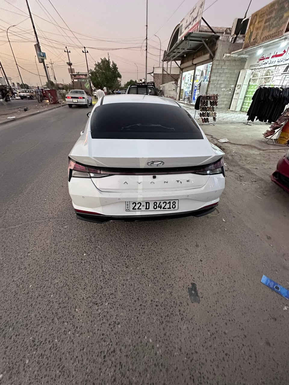 النتره افانتي وارد كوري موديل 2021  ماينكفل من الصبق سعر 120 وبيها مجال عنوان بصرة ***********
