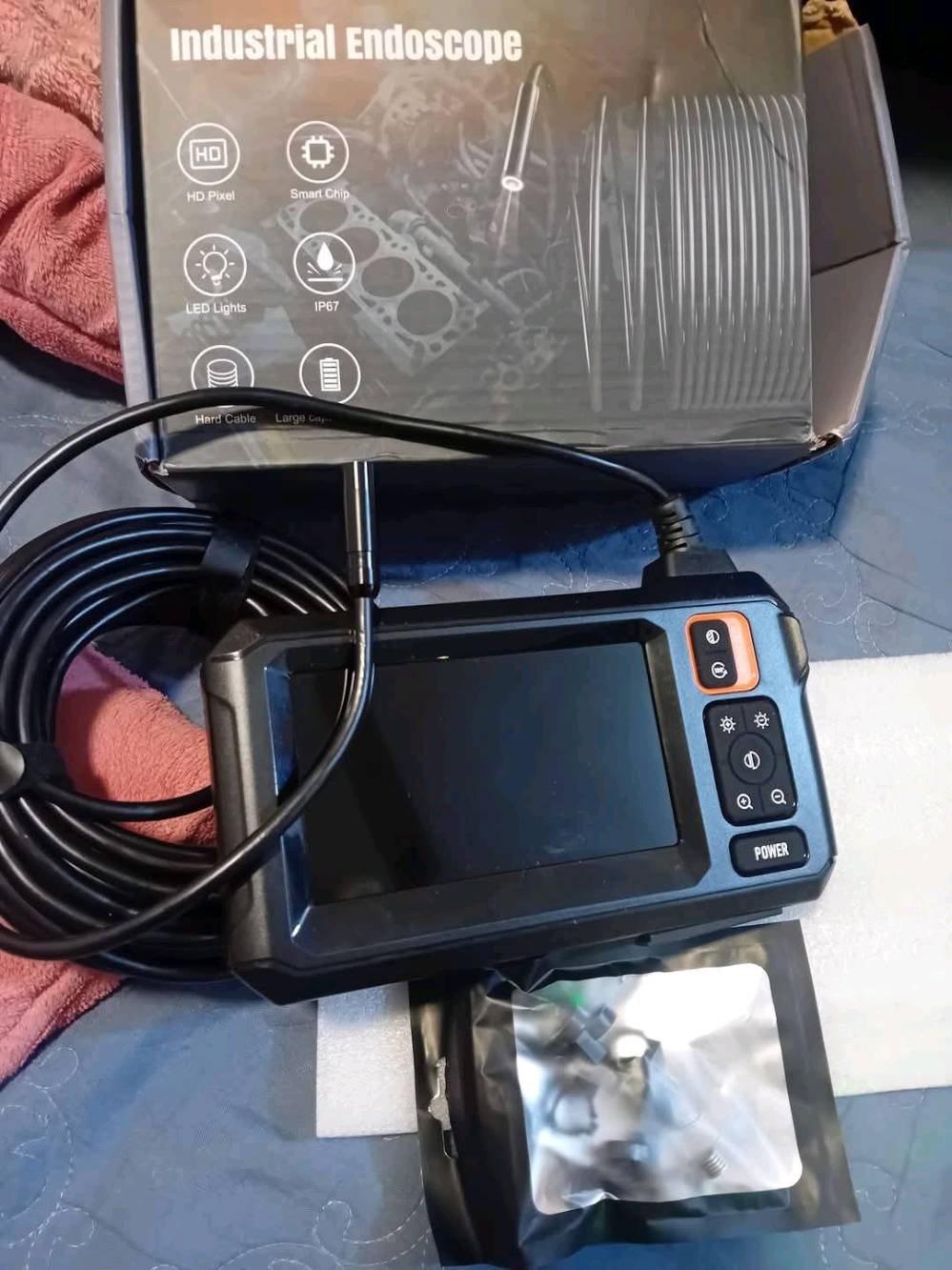 كاميرا عالية الدقة في الأدوات تشخيص السيارة منظار صناعي منظار صناعي IP67 مقاوم للماء, X من من من 18 كابل
Ips,C30 5 شاشهm, mi ma
العنوان - كركوك📍