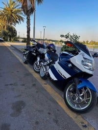 بطح BMW_k1200s موديل2006 الدراجه خير من الله مكينه و كير  الدراجه طيار...