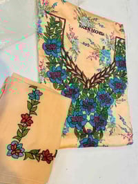 مخاور إماراتية • شال حرير ايطالي • قماش غير مخيط