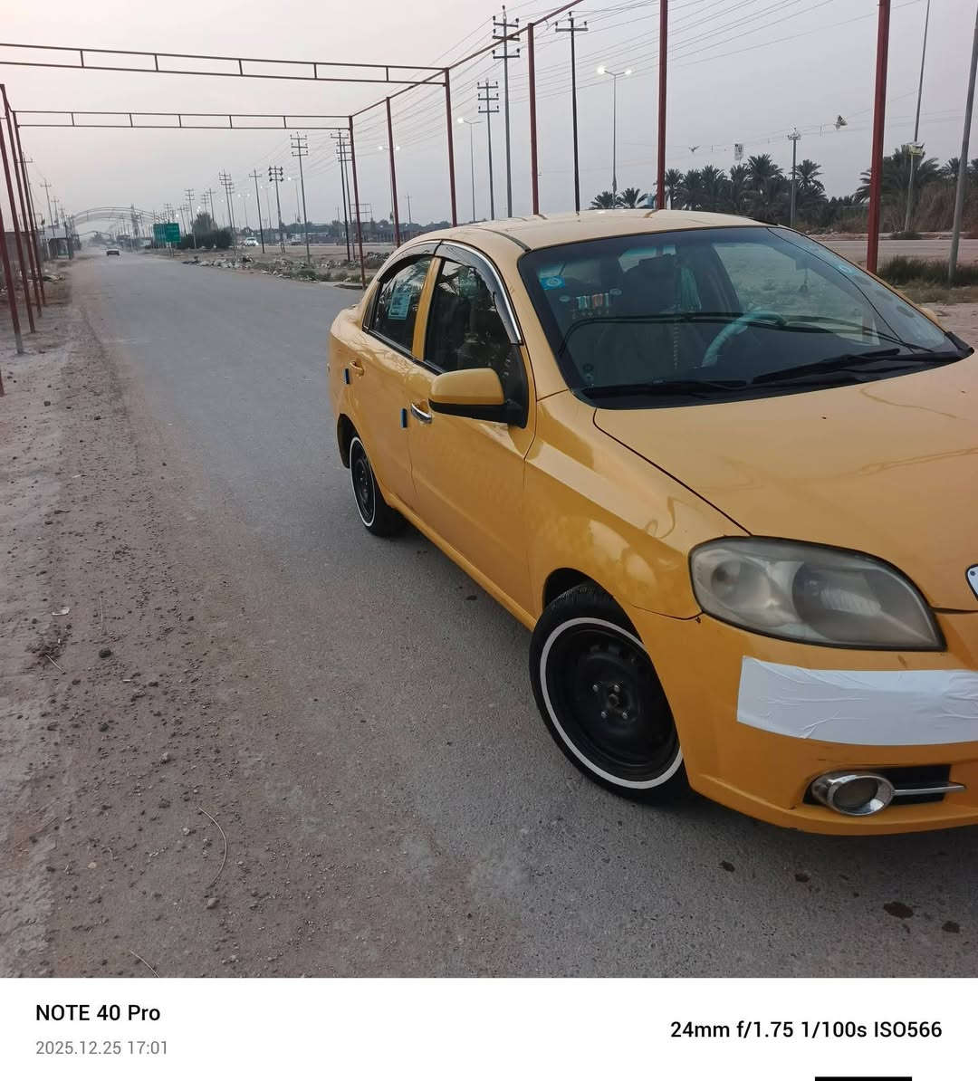 السلام عليكم من رخصت الدمن مدير الكروب افيو تكسي موديل11كفاله كير اوتماتيك ومكينه وتخم تاير حداديه  مكفولت  رقم نكليزي بغداد شرط التحويل مصفره هيه وغرمات مكان السياره بابل رقم***********//////***********
