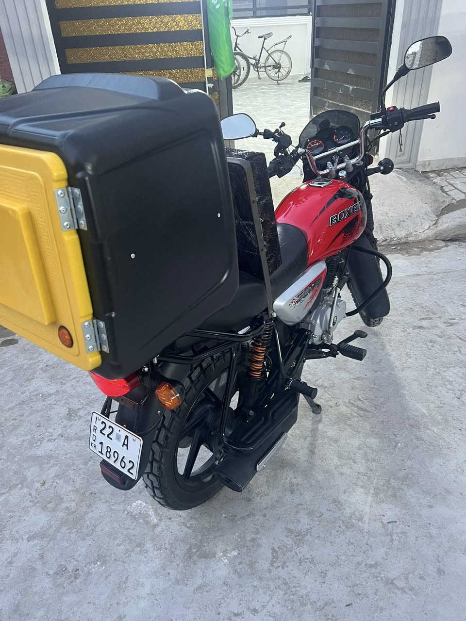 السلام عليكم دراجه بوكسر للبيع موديل 2025صارلي شهر من اشتريتها رقم شمالي محوله بسمي بعدها بل جيس رايده ب3مليون


**إذا كنت صاحب هذا الإعلان وتريد حذفه لأي سبب، رجاءا أرسل رسالة إلى الدعم الفني**