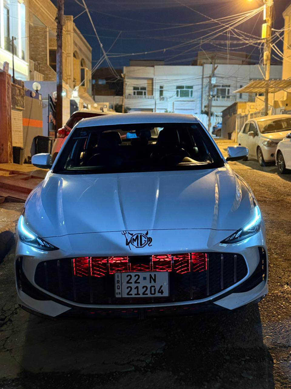 MG  GT 2025  فولە بەس سلایت نیە 
بێک بەسمە
ئەوتۆ هۆڵد
شاشە ئەلیکترۆنی 
دەرکە بەسمە
ویل کڕۆم
کوشین جلد
کامیرەو حەساس 
8000ڕۆیە 
شوێن هەولێر 
118مەجالەکی برایانە 
*********** أربيل, العراق
