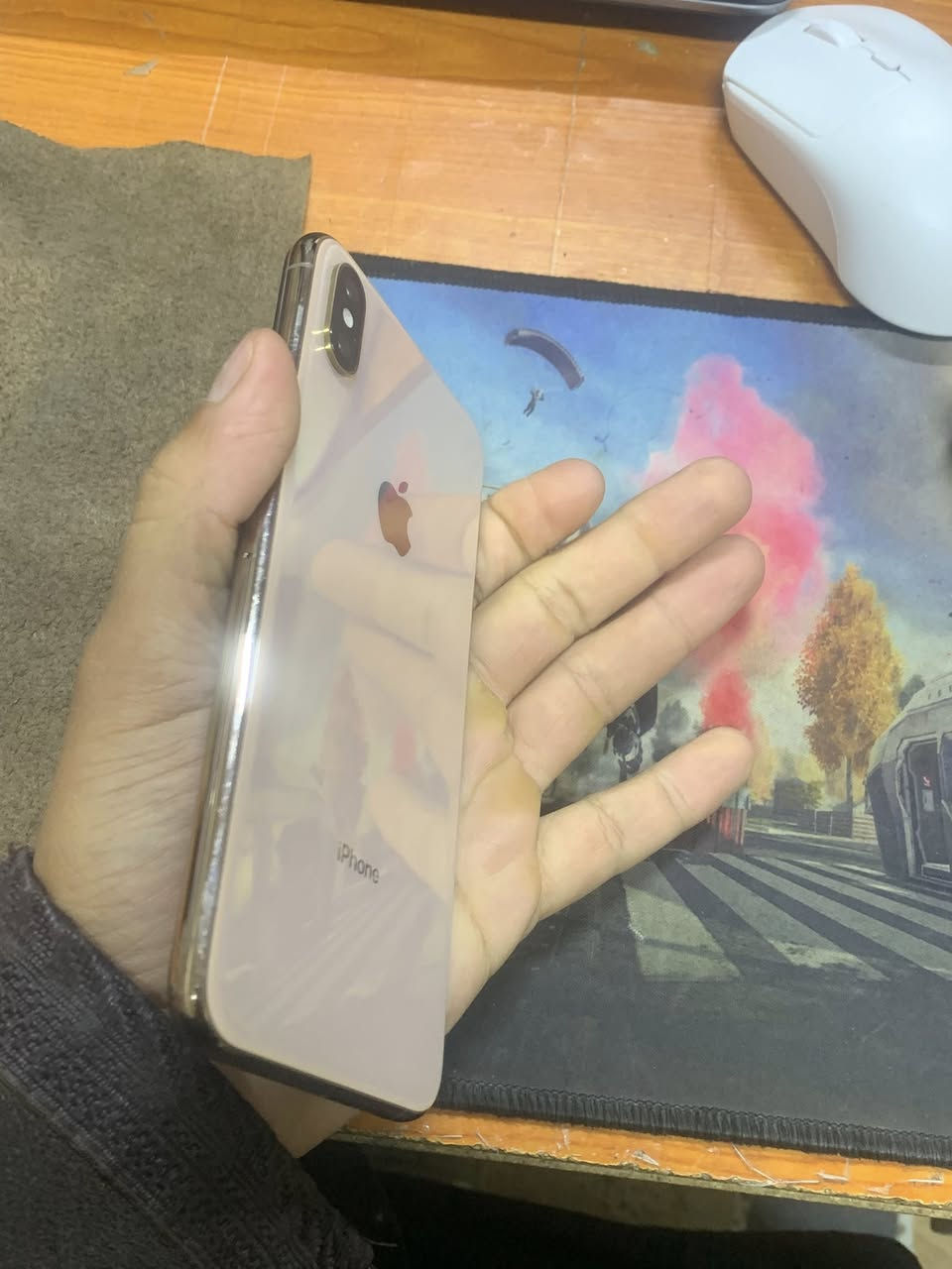 اكس ماكس
ذاكره 256 

بطاريه 100 مبدل اصلي شرط 

نضافه 100%

السعر ٢٢٥ وبيه مجال 

***********
