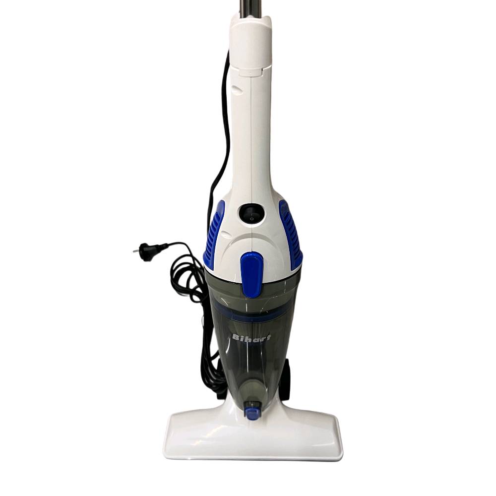 مكنسة كهربائية سلكية Bihart – عمودية ومحمولة 2×1 موديل YSL101

• مكنسة كهربائية سلكية من Bihart بتصميم عملي 2×1 تجمع بين الاستخدام العمودي والمحمول لتنظيف متنوع داخل المنزل.

• محرك بقوة 600 واط لتوفير قوة شفط مناسبة للتنظيف اليومي.

• تصميم عمودي ومحمول لسهولة الاستخدام في الأرضيات والمناطق المختلفة.

• فلتر HEPA مع حاوية غبار شفافة قابلة للفصل.

• فرشاة أرضيات + فوهة شقوق (Crevice Nozzle) للوصول إلى الزوايا والأماكن الضيقة.

• سلك كهرباء بطول 5 أمتار مع نظام تخزين سلك مدمج.

• النوع: مكنسة كهربائية سلكية
• التصميم: عمودية + محمولة (2 في 1)
• القدرة الكهربائية: 600 واط
• الجهد الكهربائي: 220V – 50Hz
• نوع الفلتر: HEPA Filter
• طول السلك: 5 متر
• نظام الفلترة: متعدد المراحل
• حاوية الغبار: شفافة وقابلة للفصل
• التخزين: تخزين سلك مدمج

محتويات العلبة:
• مكنسة كهربائية Bihart (عمودية ومحمولة)
• فرشاة أرضيات
• فوهة شقوق (Crevice Nozzle)
• سلك كهرباء مدمج