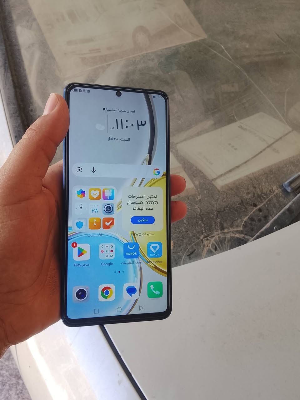 هونر X9نضيف مامفتوح ذاكرة 256 سعره ب230 وبي مجال


**إذا كنت صاحب هذا الإعلان وتريد حذفه لأي سبب، رجاءا أرسل رسالة إلى الدعم الفني**