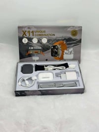 ساعة ذكية X11 • ايربودز • شاحن