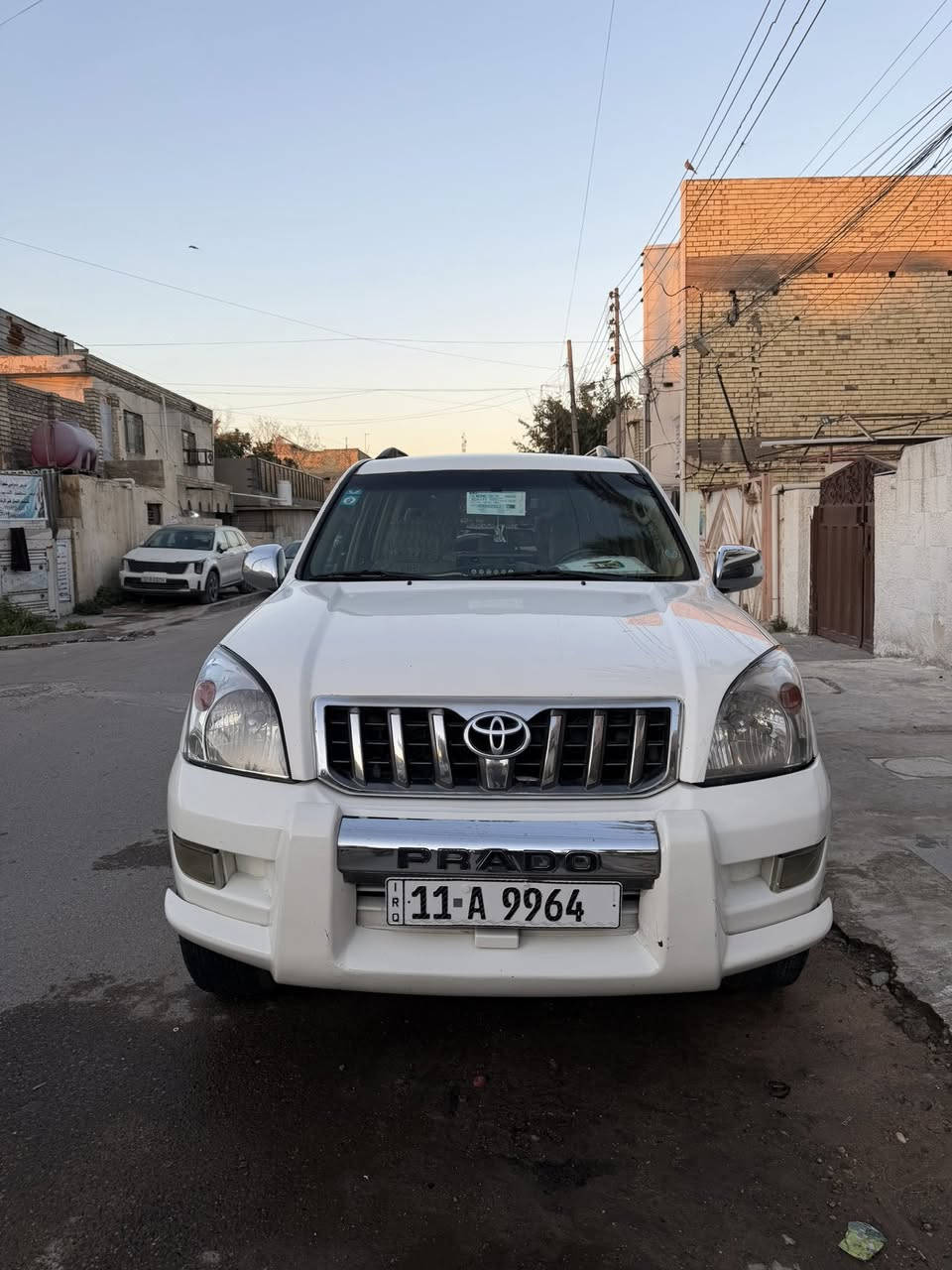 السلام عليكم
بيع او مراوس
برادو خليجي 2008
محرك كير تبريد نضافه 100%
3قطع تبريد 7راكب شاشه لكزز دواخل جدد سياره جديده بيها مكانات صبغ
كهربائيات جديده صدر امامي خلفي جديد
تخم تاير جديد سياره جاهزه من كلشي تراي زيرو شرط 
رقم بغداد مميز بسمي 
السعر.130وبيها مجال 
***********مكاني بغداد
