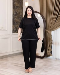 تراك نسائي • فانيلا زبدة • مسحب مطاط