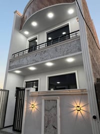 دار البيع مساحة 80متر /طابقين يحتوي/3غرف نوم+2حمام+مطبخ+ستقبال/البيت ج...