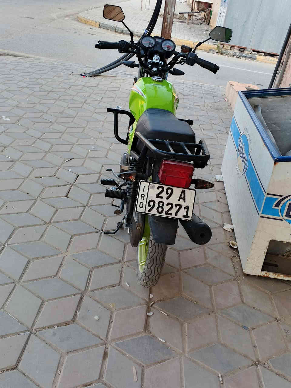 دراجه موديل 2023شاي ننك رقم واسط دولي دراجه جاهزة من كلشي ومكفوله من كلشي سعرها 1900عنوان واسط النعمانيه هاتف ***********
