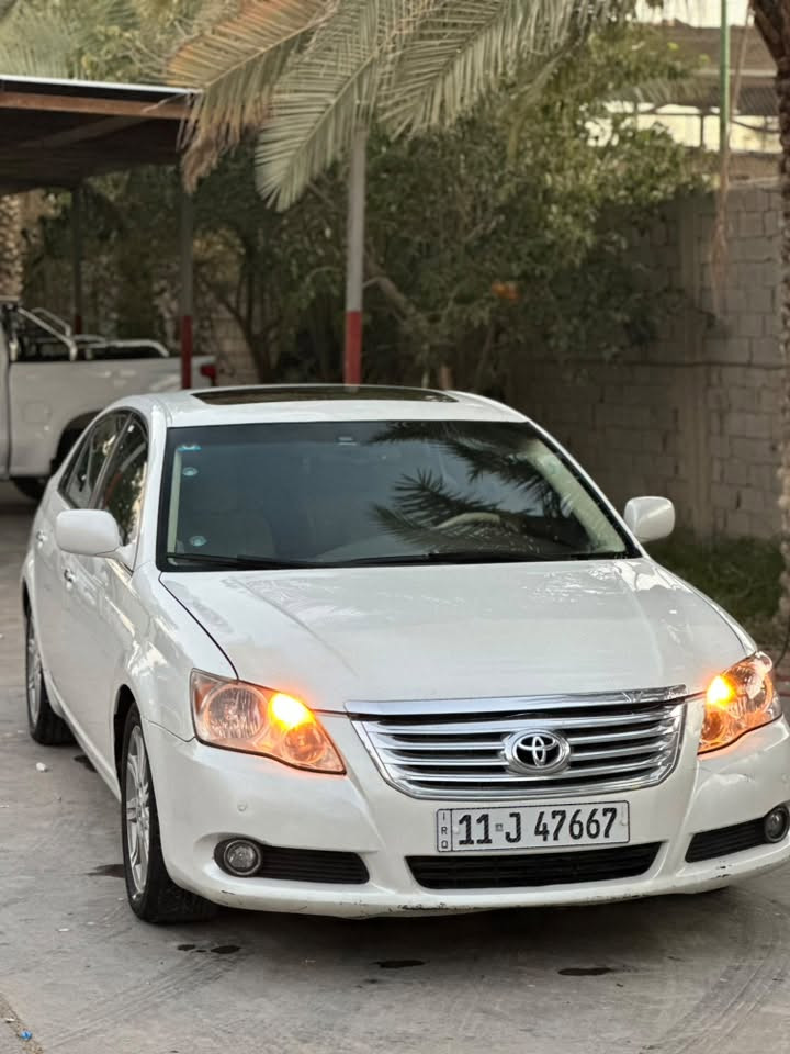 🚗 للبيع Toyota Avalon Limited 2010 (1/1) 🚗

🔹 الموديل: 2010
🔹 الفئة: Limited (فل أوبشن 1/1)
🔹 رقم السيارة: بغداد الدولي

✅ مواصفات السيارة:

* مكينة جديدة، لم يمضِ على تبديلها سوى 20 يوماً.
* الحدادية جديدة.
* الغرفة بحالة الوكالة.
* تايرات جديدة من أفضل وأرقى الأنواع.
* تم إجراء صيانة كاملة للكير (تبديل الدهن والفلتر).
* السيارة لا تحتاج أي مصروف إطلاقاً، جاهزة للاستخدام.

🔹 الصبغ والتبديل:

* السيارة تحتوي على بونيد، جاملغ، وباب تبديل. بسبب الشخوط وليس جراء حادث 
* الباب تم تبديله بسبب الخياس 
* الدواخل مكفولة.

💯 السيارة مصروف عليها الكثير، والله يشهد ما بيها أي نقص، ومن يشوفها على الطبيعة يعرف قيمتها.

📞 للاستفسار والمشاهدة، المراسلة على الخاص أو الاتصال.
***********
