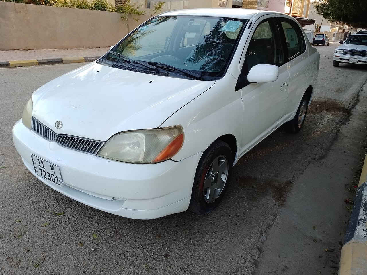 السلام عليكم
تيوتا ايكو مديل 2000 رقم بغداد السنويه 27 تحويل مباشر مكيوكير نضيفات تخم تاير نضيف
حداديه امامي خلفي نضيف قبل سبوع سويتهن
السيارة مصبوغه عام جماليه مكفوله من الضربه
القويه والعيب الشرعي تبريدمايشتغل بس غاز
مكان السياره واسط الكوت مركز غيرمتواجدعل 
فيس السعر 47 وبيه مجال للطيبين واني خادم
               ***********
