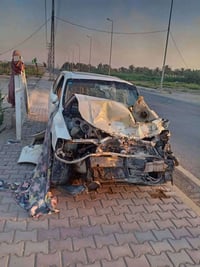 على حادث • الزبيديه • واسط