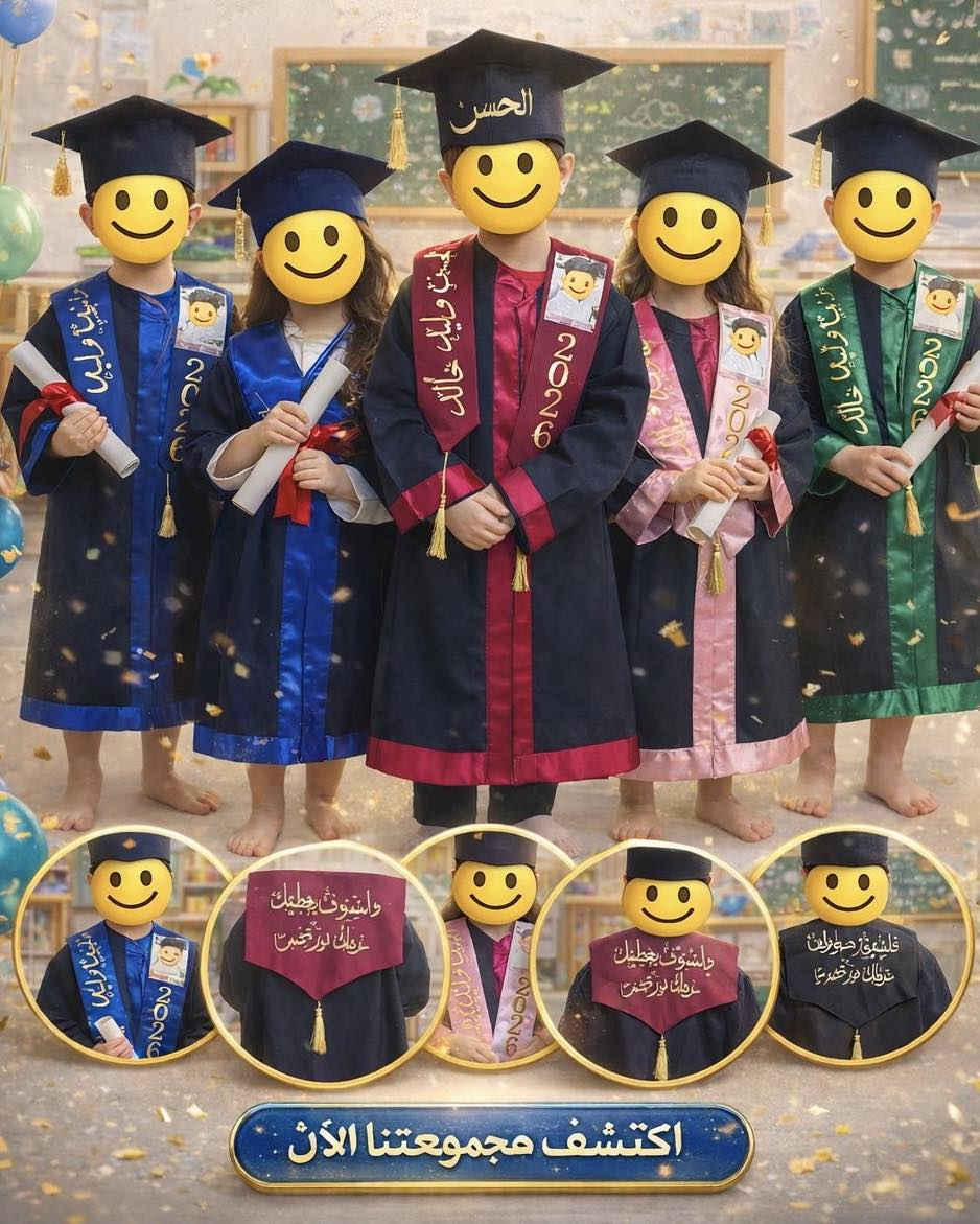 ✨ فرحة التخرج تبدأ من الإطلالة… أزياء راقية لأجمل ذكريات لا تُنسى 🎓 

السلام عليكم 
زبائننا الكرام طلبتنا الاعزاء 😘
عروض أزياء البديع لموسم التخرج 👩‍🎓 👨‍🎓 2026
😍يمنا وبس الاسعار من 15 الف الى 45 الف وبس😍

يتوفر لدينا ازياء تخرج 🎓 
( الروضة- المدرسة- الجامعة)
الموديلات /حسب الطلب 
القياسات/ حسب الطلب
خامة القماش الباربي الاصلي - الكوبرا الاصلي- التركال
الاسعار  💵💵بس يمنا ماتلكوهه بغير بمكان😅
1-سعر روب 👨‍🎓 👩‍🎓 الروضة - المدرسة 15 الف فقط 
شامل ( قبعة - وشاح - روب - طباعة مع صورة الطفل)
2- سعر روب 👨‍🎓 👩‍🎓 جامعة السعر 45 الف فقط 😍
شامل ( قبعة - وشاح - روب - تطريز)
العنوان - السماوة-فرع ابو مهدي القديم -مقابيل ازياء محمد البصام😍ازياء البديع😍
📱 ☎️ للتواصل : ***********
