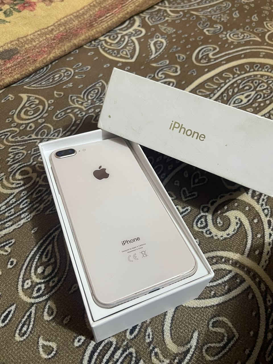 يوجد ايفون 8 بلاص بطاريه 100 مستبدله جديده جهاز استخدامه حلو ذ 256 ملحقاته كارتون فقط سعره 150 وبي مجال للشراي يدلل


**إذا كنت صاحب هذا الإعلان وتريد حذفه لأي سبب، رجاءا أرسل رسالة إلى الدعم الفني**