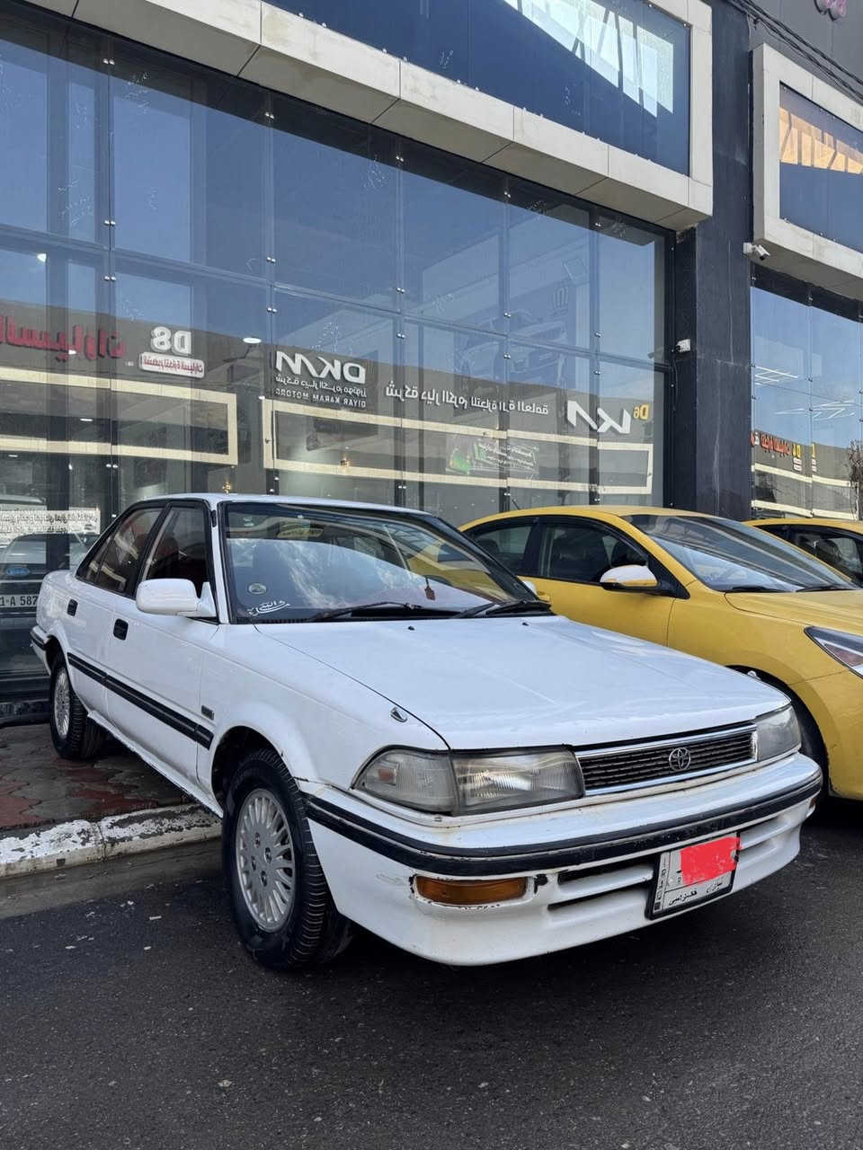 كورلا 
موديل 1991
كير توماتيك
تبريد 
جمات كهرب 
قفل مركزي  
صبغ دواير فقط 
سنويه جديده بسمي 
***********
***********
