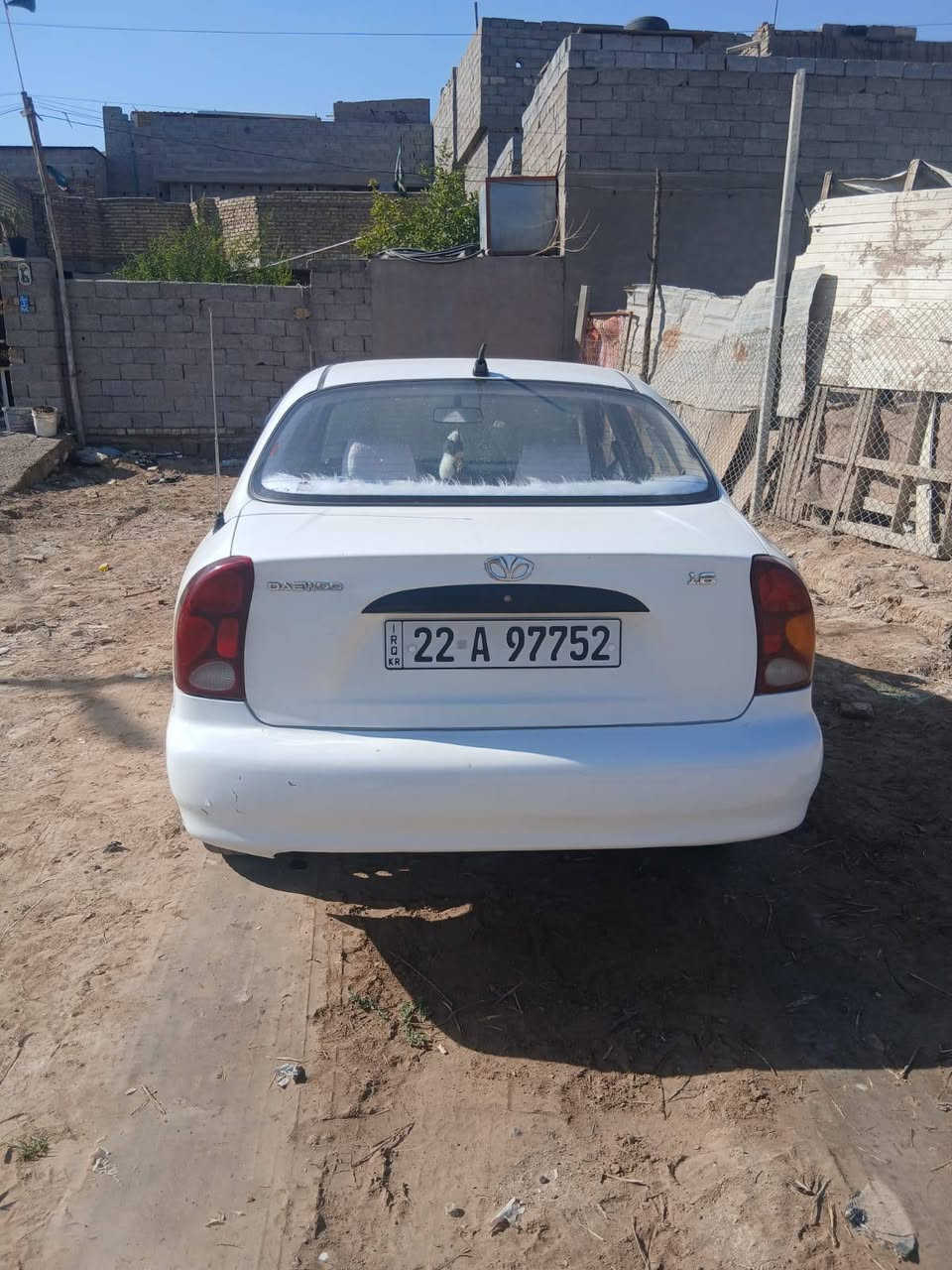 سيارة دايو لانوس 
سياره نضيفه مال بيت

محرك 1600 نضيف لا تبخير ولا تنقيص
كير اوتو تبريد شغال كهربائيات كامله
موديل 2000
مصبوغة عام للجماليه
رقم اربيل  تحويل مباشر
سعر 44 و بيها مجال بسيط
عليها غرامه تنقطع من السعر
رقم صاحب السياره
‏‪***********‬‏
